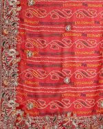 Women Georgette Bandhani Saree - Image 5